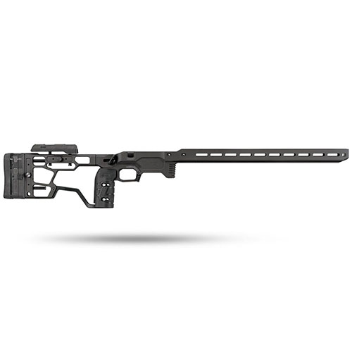 The MDT ACC Elite Chassis offers unmatched balance, recoil control, and weight management for elite shooters, enhancing precision and speed on target.